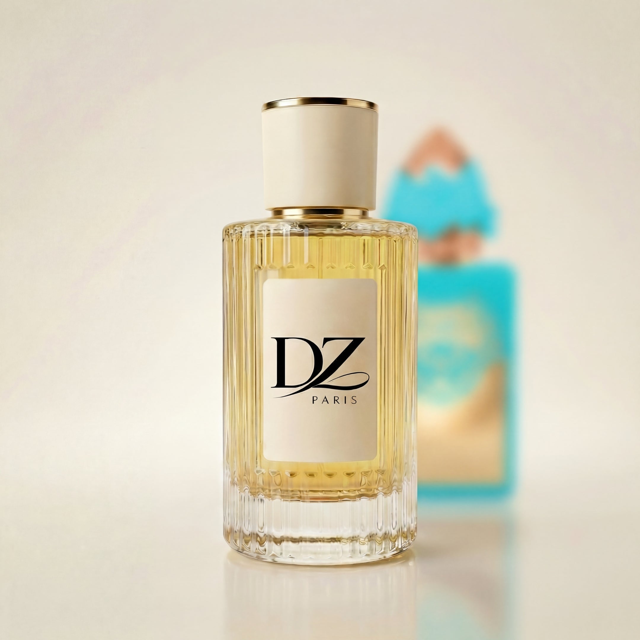 DZ U23 Flame God Extrait de Parfum Flakon mit stilvollem Design und dunkler Flasche, 40% Duftkonzentrat, elegantes Parfum-Accessoire